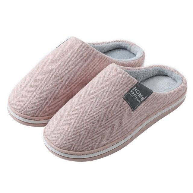 Memory Foam Faux Fur House Slippers
