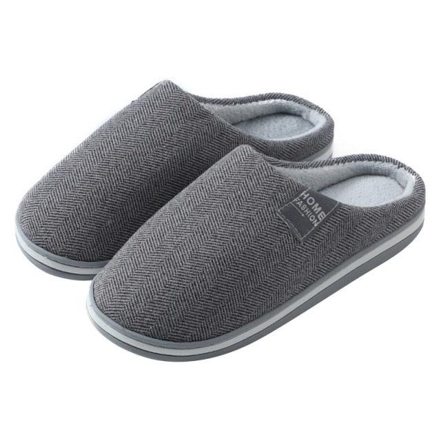 Memory Foam Faux Fur House Slippers