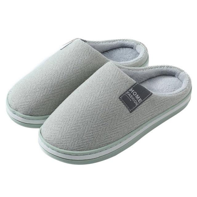 Memory Foam Faux Fur House Slippers